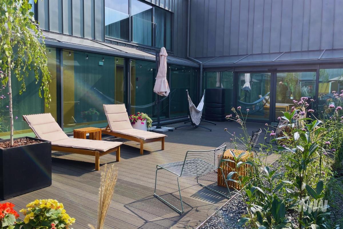 Apartamenty Muzeum II Wojny Swiatowej Gdańsk Eksteriør billede